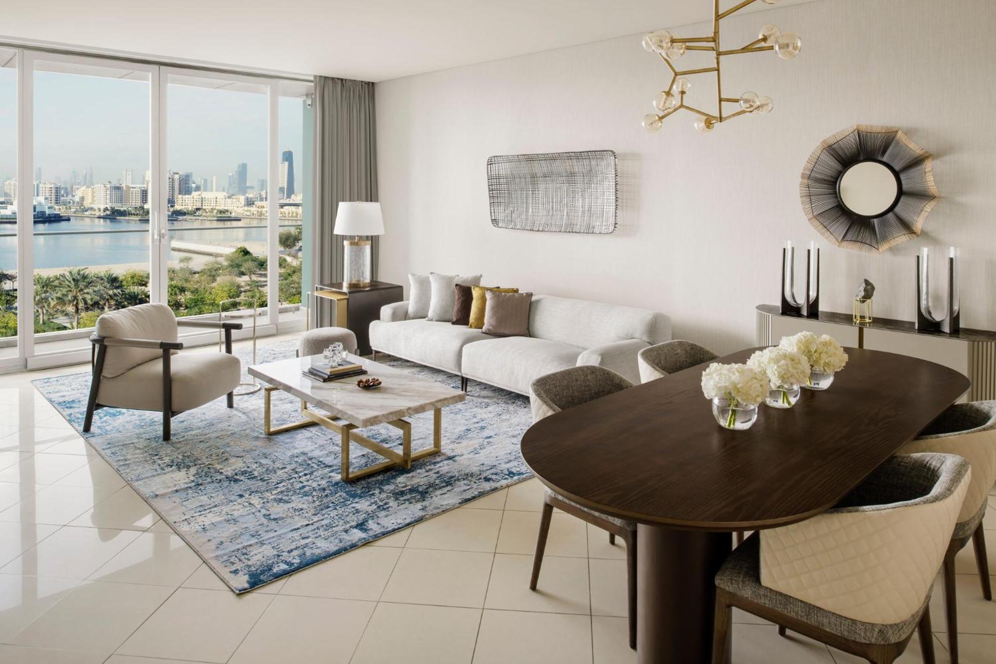 Intercontinental Residence Suites Dubai Festival City By Ihg Екстер'єр фото Interior of a typical apartment