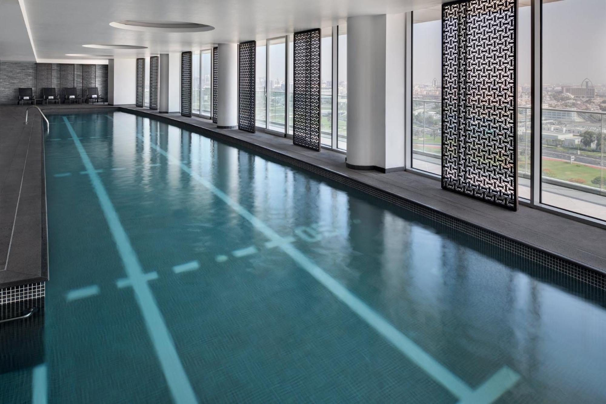 Intercontinental Residence Suites Dubai Festival City By Ihg Екстер'єр фото The pool at the Address Downtown Dubai